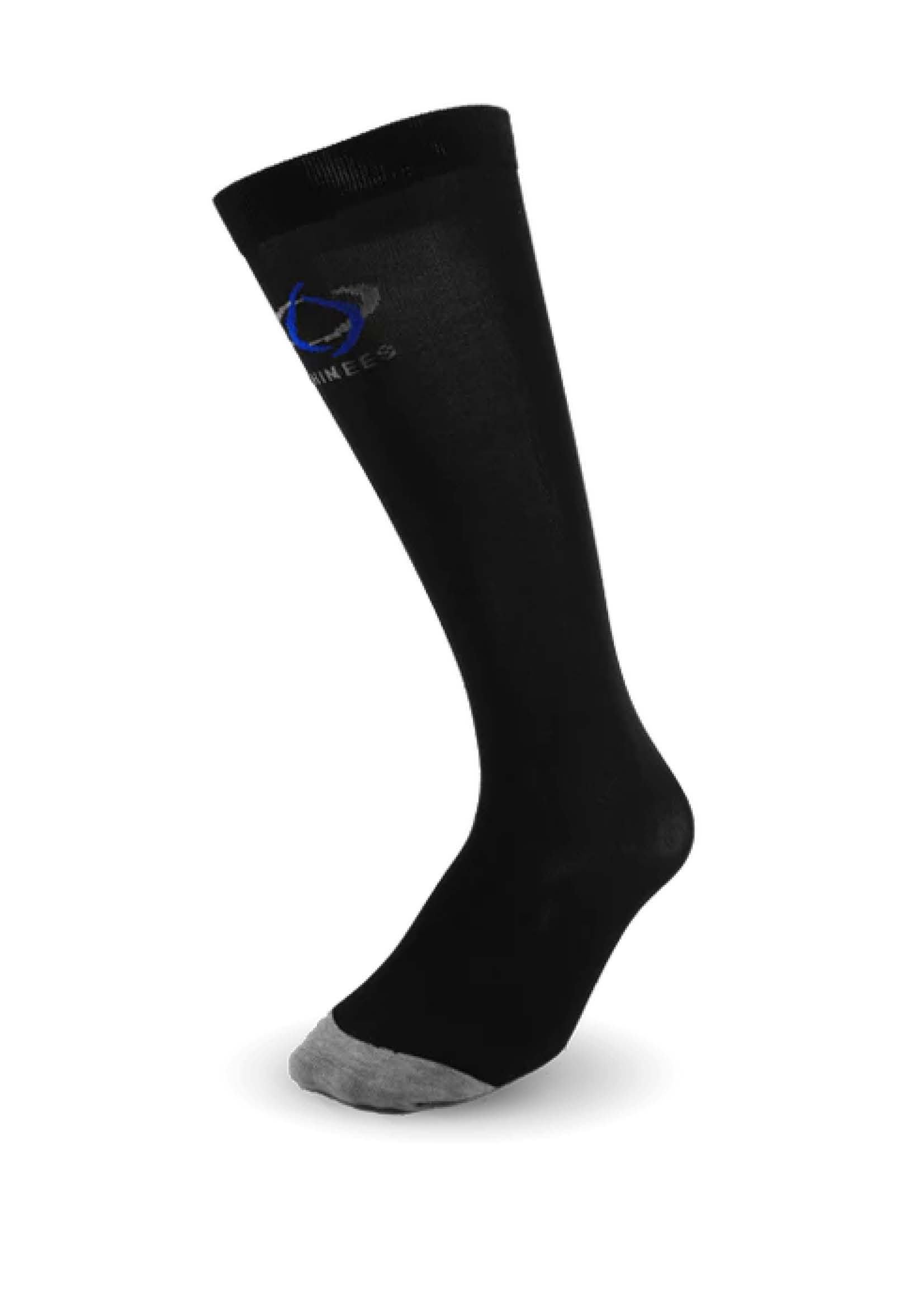 Classic Black Hockey Socks _ Thinees Performance Socks_Stranitsa_2